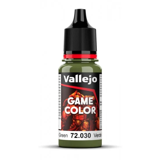 Vallejo 72030 Acrylic Paint - Game Colour #Goblin Green (18 ml/0.6 fl oz)