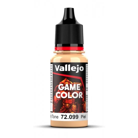 Vallejo 72099 Acrylic Paint - Game Colour #Skin Tone (18 ml/0.6 fl oz)