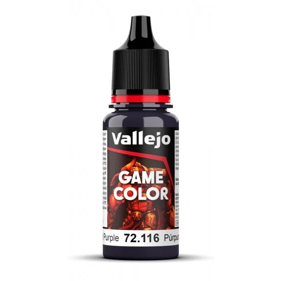 Vallejo 72116 Acrylic Paint - Game Colour #Midnight Purple (18 ml/0.6 fl oz)