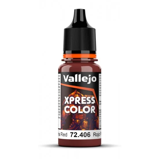 Vallejo 72406 Acrylic Paint - Xpress Colour #Plasma Red (18 ml/0.6 fl oz)