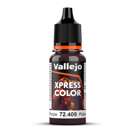 Vallejo 72409 Acrylic Paint - Xpress Colour #Deep Purple (18 ml/0.6 fl oz)