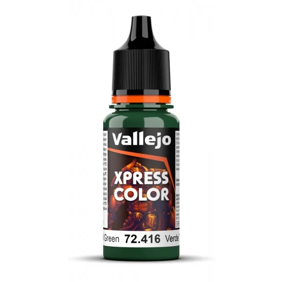 Vallejo 72416 Acrylic Paint - Xpress Colour #Troll Green (18 ml/0.6 fl oz)