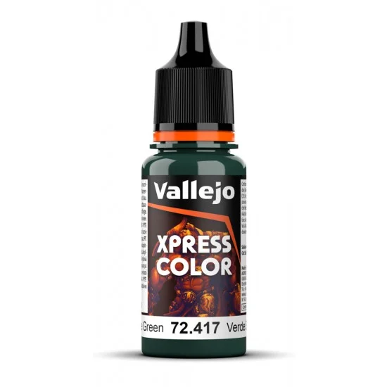 Vallejo 72417 Acrylic Paint - Xpress Colour #Snake Green (18 ml/0.6 fl oz)