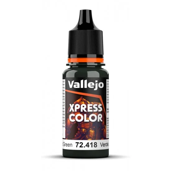 Vallejo 72418 Acrylic Paint - Xpress Colour #Lizard Green (18 ml/0.6 fl oz)