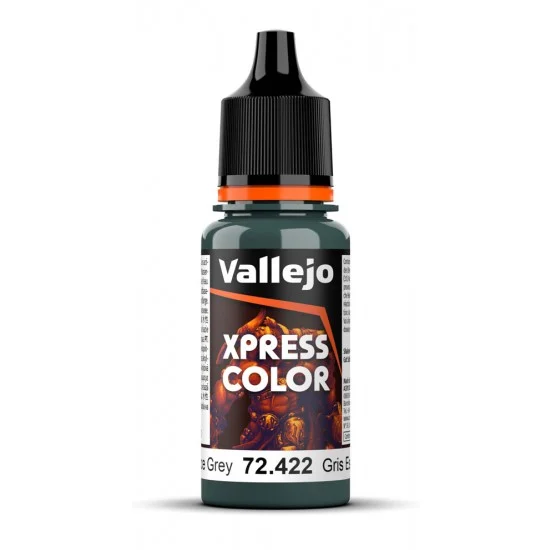 Vallejo 72422 Acrylic Paint - Xpress Colour #Space Grey (18 ml/0.6 fl oz)