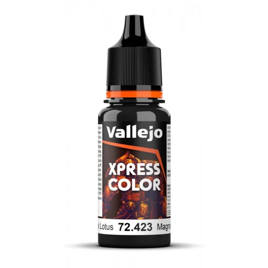 Vallejo 72423 Acrylic Paint - Xpress Colour #Black Lotus (18 ml/0.6 fl oz)