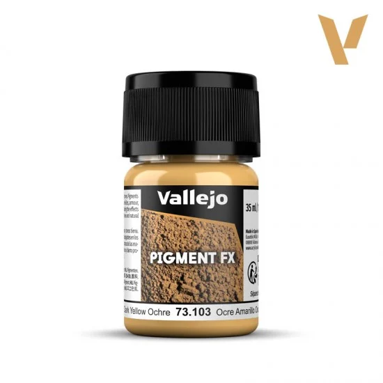 Vallejo 73103 Pigment - Dark Yellow Ochre 30ml