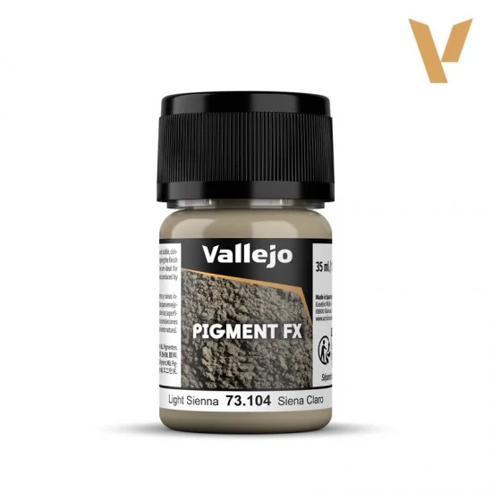 Vallejo 73104 Pigment - Light Siena 30ml