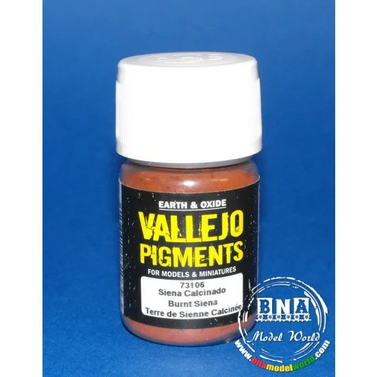 Vallejo 73106 Pigment - Burnt Siena 30ml
