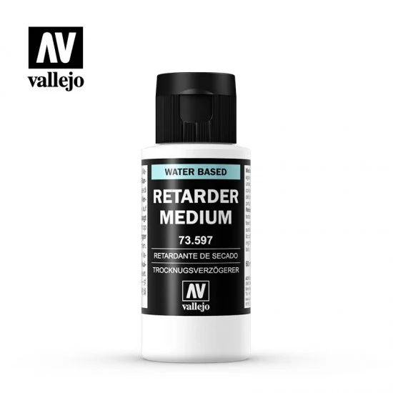 Vallejo 73597 Retarder #Medium (60ml) - Hobby & Model Paints