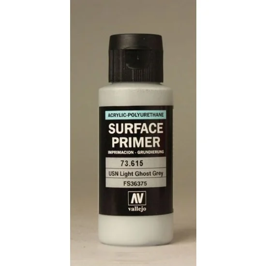 Vallejo 73615 USN Light Ghost Grey FS36375 Surface Primer 60ml - Hobby & Model Paints