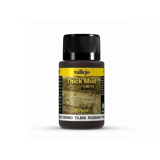 Vallejo 73808 Weathering Effects - Russian Thick Mud 40ml