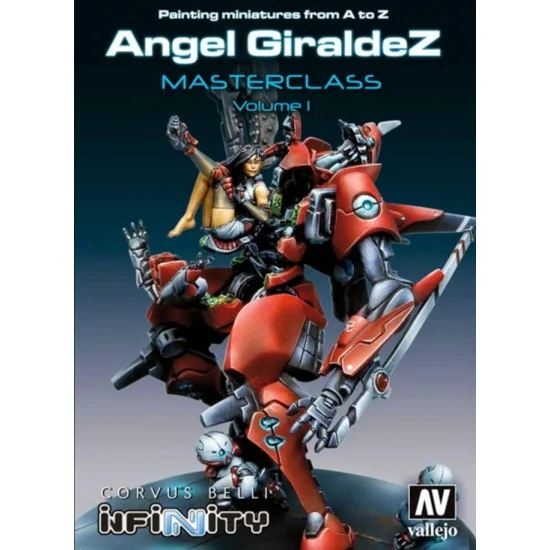 Vallejo 75003 Painting Miniatures from A to Z Angel Giraldez Masterclass Manual Vol.1 - Modelling Publication