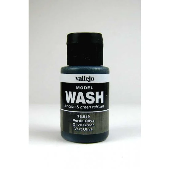 Vallejo 76519 Acrylic Model Wash - Olive Green 35ml