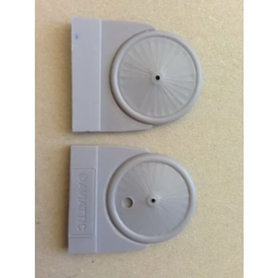 Aviattic ATTRES023 1/32 Spad Xiii 65mm Tyre Wheel (Pair) for Frank Luke "S "Bernard Built" - Model Planes