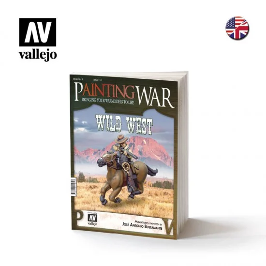 Vallejo PAWA-010EN Painting WAR Wild West (English, 74 pages)