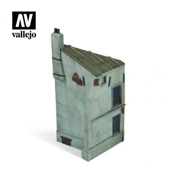 Vallejo SC112 1/35 French House Corner (25x11x12 cm/9.84x4.33x4.72 in) - Scenics & Diorama