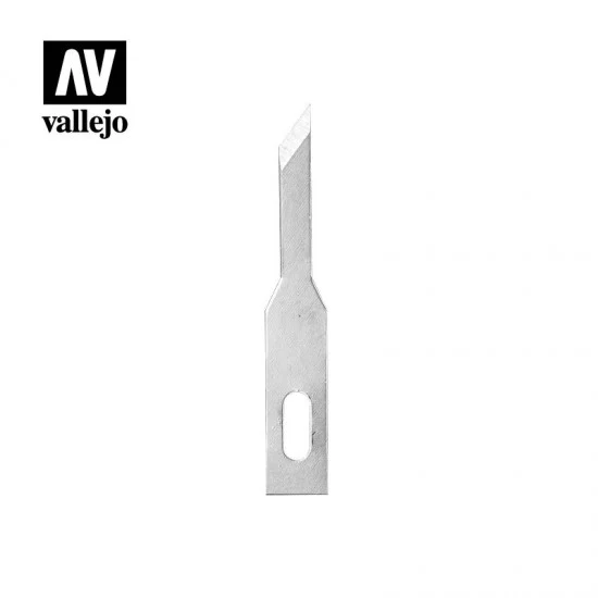 Vallejo T06005 Stencil Edge Blades #68 for Modelling Knife No.1 (5pcs) - Hobby Tools & Supplies
