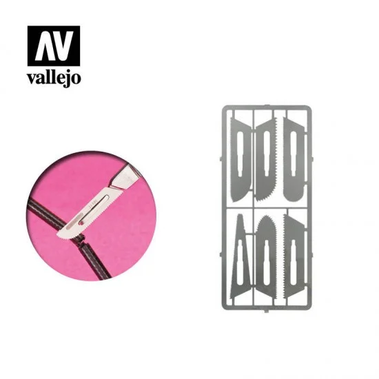 Vallejo T06008 Precision Saw Set #0.24mm - Hobby Tools & Supplies