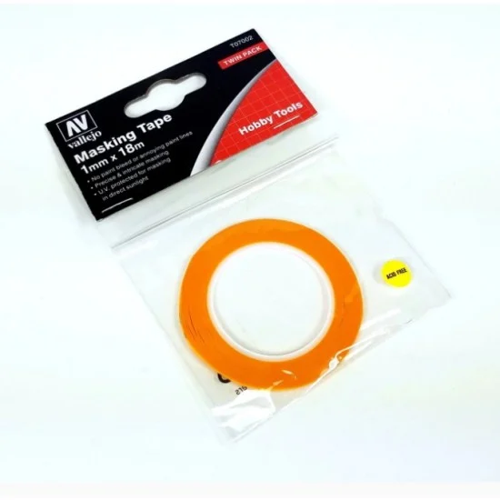 Vallejo T07002 Masking Tape - (width: 1mm, legnth: 18m)