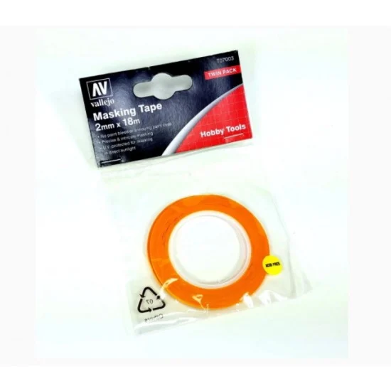 Vallejo T07003 Masking Tape - (width: 2mm, legnth: 18m)
