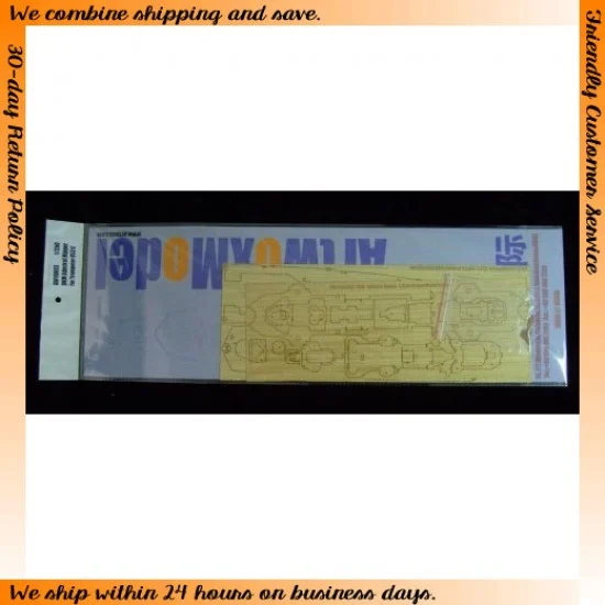 Artwox 10003 1/350 DKM Admiral Hipper Wooden Deck for Trumpeter kit #05317 - Model Ships & Boats