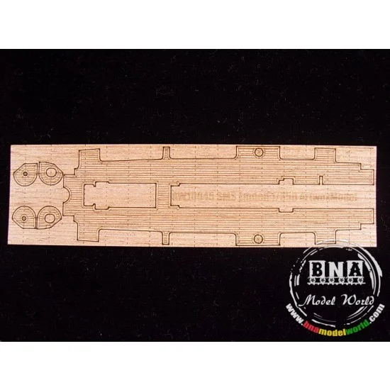 Artwox 10045 1/350 Kreuzer SMS Emden Wooden Deck for Revell kit #05041 - Model Ships & Boats