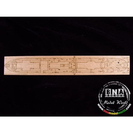 Artwox 10053 1/350 Antarctica Observation Ship "SOYA" Wooden Deck for Hasegawa kit #40023 - Model Ships & Boats