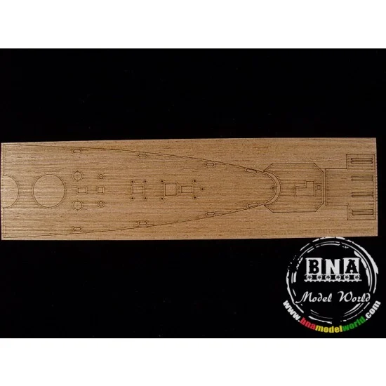 Artwox 10059 1/350 Italian Heavy Cruiser Pola 1941 Wooden Deck for HobbyBoss kit #86502 - Model Ships & Boats