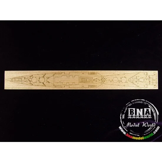 Artwox 20022 1/700 HMS HOOD 1931 Wooden Deck for Trumpeter kit #05741 - Model Ships & Boats