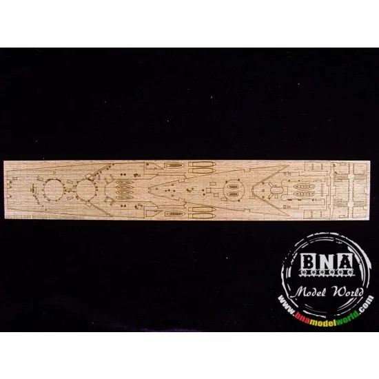 Artwox 20023 1/700 HMS Renown 1942 Wooden Deck for Trumpeter kit #05764 - Model Ships & Boats