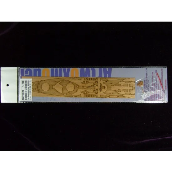 Artwox 20071 1/700 US Battleship BB-63 Missouri 1991 Wooden Deck for Trumpeter kit #05705