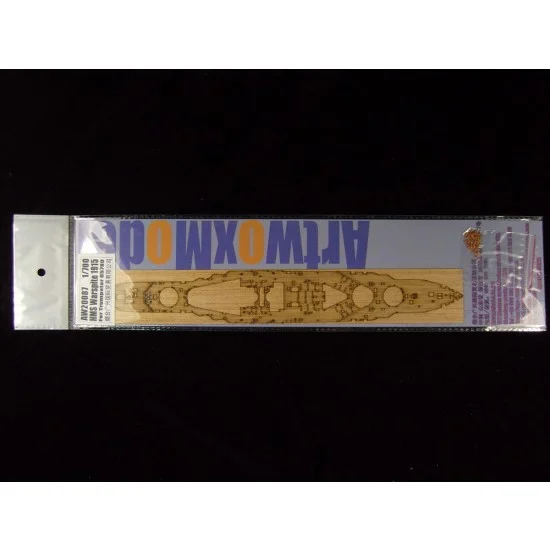 Artwox 20087 1/700 HMS Warspite 1915 Wooden Deck for Trumpeter kit #05780 - Model Ships & Boats