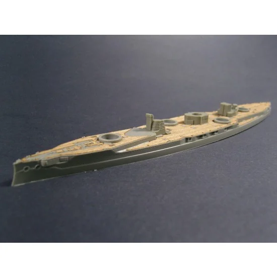 Artwox 20089 1/700 German Von der Tann Battle Cruiser 1910 Wooden Deck for Combrig kit #70422 - Model Ships & Boats