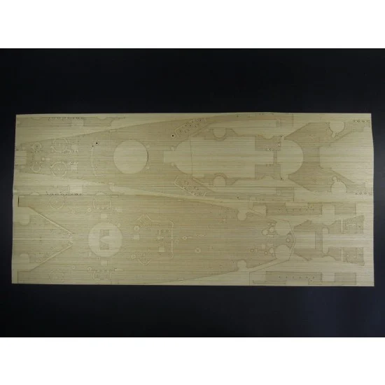 Artwox 30004 1/200 USS Missouri BB-63 Wooden Deck set w/PE for Trumpeter #03705 kit (Maple Wood Color)
