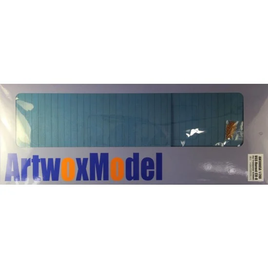 Artwox 30005A 1/200 USS Hornet CV-8 Wooden Deck Set (Blue Deck) for Trumpeter kit #62001