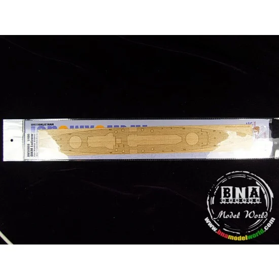 Artwox 50008 1/400 DKM Lutzow Wooden Deck for Heller kit #81047 - Model Ships & Boats