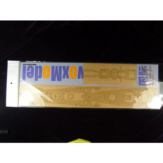 Artwox 50014 1/400 DKM Gneisenau Wooden Deck for Heller kit #81080 - Model Ships & Boats