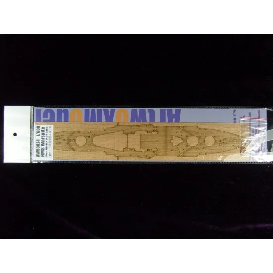 Artwox 50024 1/600 HMS Warspite Wooden Deck for Airfix kit #A04205 - Model Ships & Boats