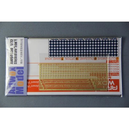 Artwox 60030 1/72 US Navy Aircraft Carrier Tie Down Detail-up Set (1 Photo-Etched sheet)