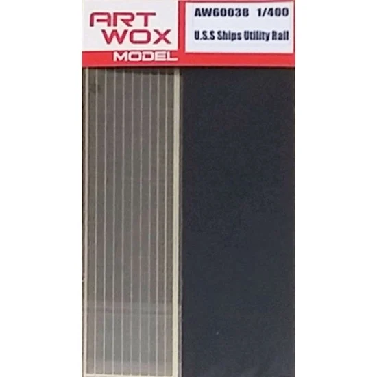 Artwox 60038 1/400 USS Ships Utility Rail - Model Ships & Boats