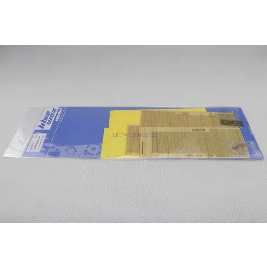 Artwox BM10013A 1/350 USS Ranger CV-4 Wooden Deck w/Paint Masks & PE for Trumpeter kit #05629