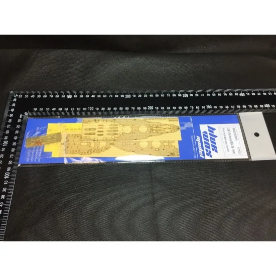 Artwox BM20008A 1/700 USS Arizona BB-39 1941 Wooden Deck, Masks, Planking Masks for Hobby Boss #83401