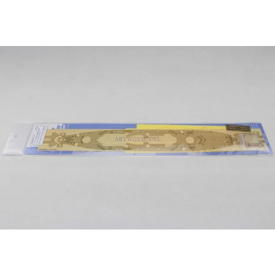 Artwox BM20013A 1/700 US Navy Louisiana BB-71 Wooden Deck w/Masking Sheets for Very Fire kit #VF700902