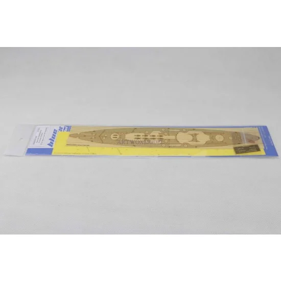 Artwox BM20014A 1/700 German H-class Hutten Wooden Deck w/Masking Sheets & PE for Very Fire kit #VF700906