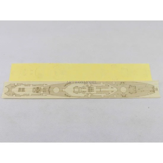 Artwox BM20023A 1/700 USS Missouri BB-63 1945 Wooden Deck, Masking for VEE Hobby kit #V57003