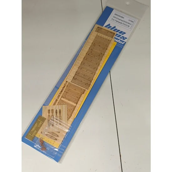 Artwox BM20038A 1/700 USS Enterprise CV-6 1942 Wooden Deck and Mask for Flyhawk FH1178