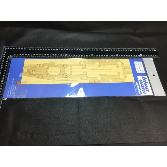 Artwox BW10005 1/350 USS Montana Wooden Deck for Very Fire kit #VF350913 - Model Ships & Boats