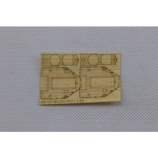Artwox BW10017 1/350 German Z-32 Destroyer Wooden Deck for Dragon 1065