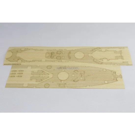 Artwox BW10030 1/350 USS Missouri Wooden Deck for VeryFire kit #350909 - Model Ships & Boats